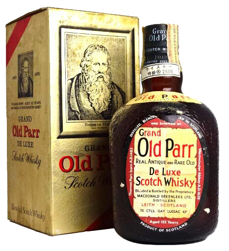 Grand Old Parr De Luxe “Real Antique and Rare Old”